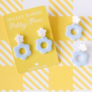 Merry Mae x Jillian Harris Retro Flower Earrings